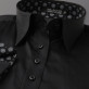 Czarna bluzka z kontrastami